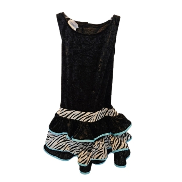 Zebra Girl Halloween Costume Size Small  Rubie’s Dress-Up Outfit Kids pre-owened - Picture 5 of 13